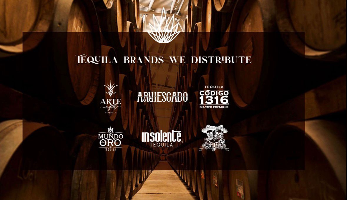 Tequila brands we distribute